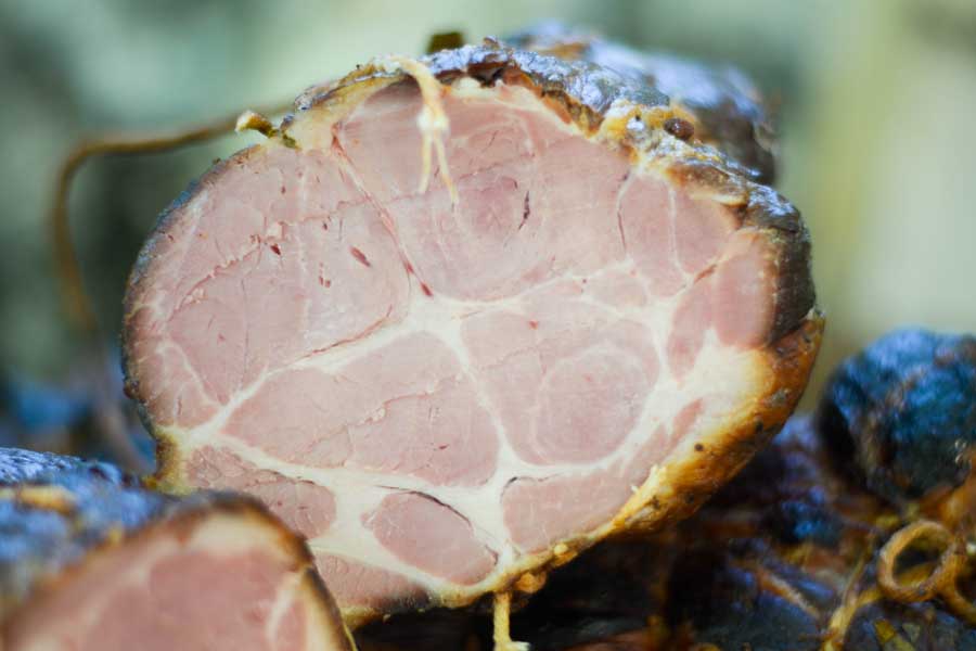 Smoked baleron